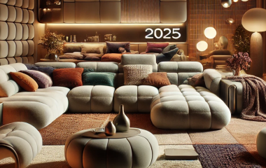 Тренди м'яких меблів 2025 року.
